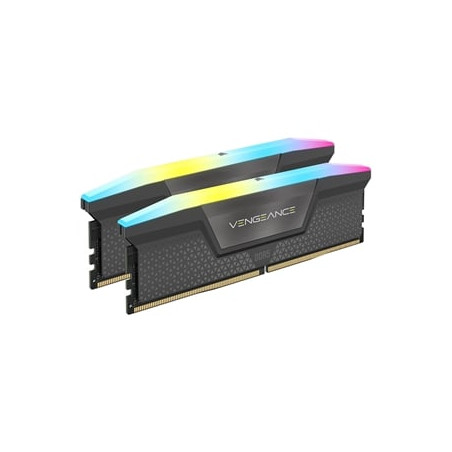 Ram dimm ddr5 64gb corsair vengeance dual rgb/cl40/5200 mhz/288-pin/nero