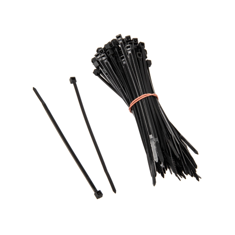 Fascette kolink 100 mm x 2.5mm in plastica per cable management 100