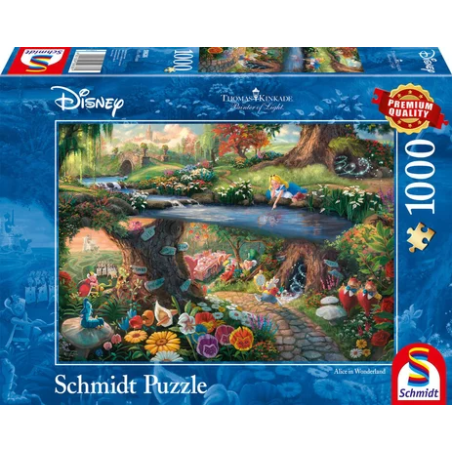 Puzzle schmidt 59636 disney-alice nel paese delle meraviglie