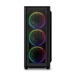 Case sharkoon rgb wave 40.3x20x45.6cm nero [4044951037544]