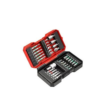 Set punte einhell avvitatore per trapano a batteria 34pz [49108801]