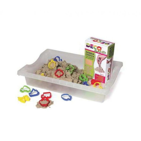 Set sabbia cinetica cwr deco sand 1kg e 16 formine [11344]