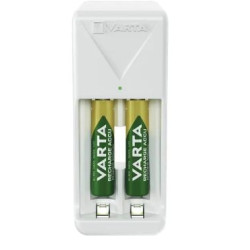 Caricabatterie varta mini charger con 2 batterie aaa 800mah [var]