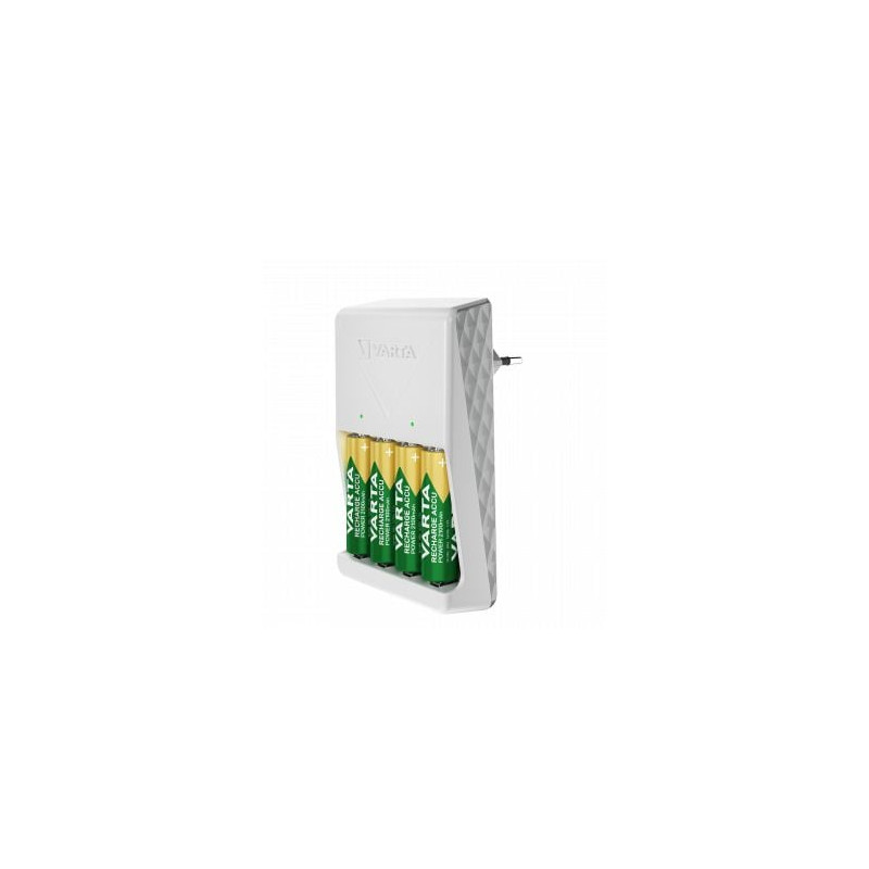 Caricabatterie varta mini charger 2100 mah per 4 pile aa/aaa [var]