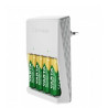 Caricabatterie varta mini charger 2100 mah per 4 pile aa/aaa [var]