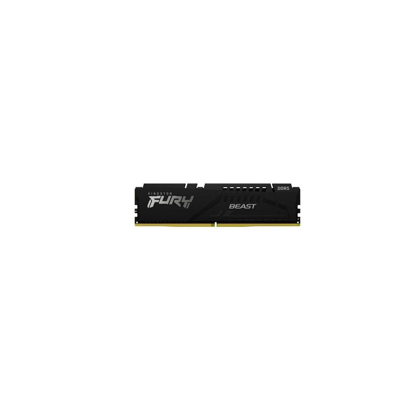Ram dimm ddr5 8gb kingston fury dimm 6000mhz cl36 1pz nero [kf560c36bbe-8]