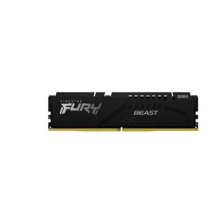 Ram dimm ddr5 8gb kingston fury dimm 6000mhz cl36 1pz nero [kf560c36bbe-8]