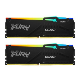 Ram dimm ddr5 64gb kingston fury beast 5600mhz cl36 nero [kf556c36bbeak2-64]