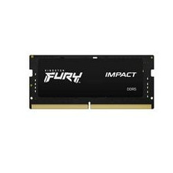 Ram so-dimm ddr5 32gb kingston fury impact 5600mhz cl40 1pz nero