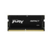 Ram so-dimm ddr5 32gb kingston fury impact 5600mhz cl40 1pz nero