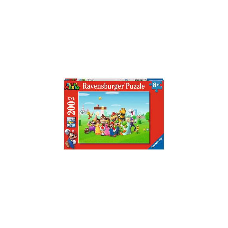 Puzzle ravensburger super mario abenteuer xxl 200pz [12993]
