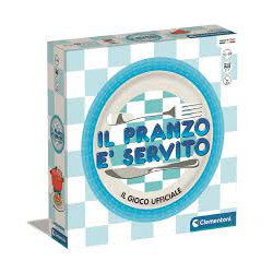 Gioco da tavolo clementoni il pranzo e' servito per adulti e
