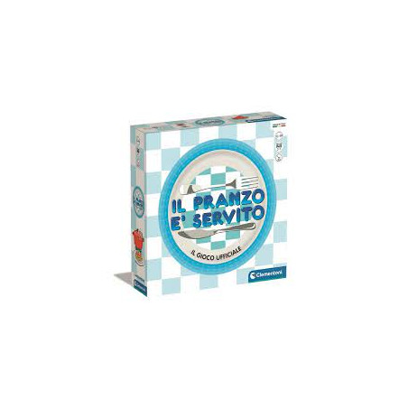 Gioco da tavolo clementoni il pranzo e' servito per adulti e