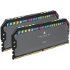 Ram dimm ddr5 32gb corsair dominator 2x16gb grigio/nero [cmt64gx5m2b5600z40k]