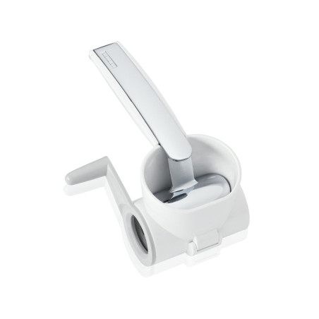 Grattugia leifheit a manovella per formaggio in acciaio inossidabile