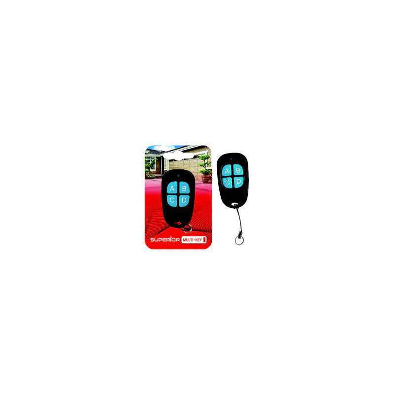 Telecomando cancello universale superior electronics multi-key