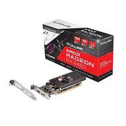 Scheda video amd hp radeon rx 6400 4gb gddr6 [6q3u4aa]