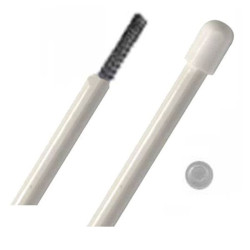 Bris bris xtra tondo plasticato molla 7x45/55 2pz bianco [205/3]