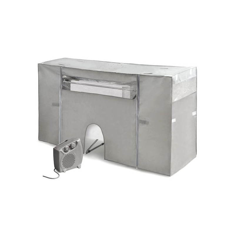 Custodia rayen abbigliamento con ventola termo grigio [6175]