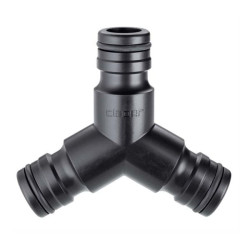 Giunzione innesti claber il campo 3 innesti maschio nero [9645]