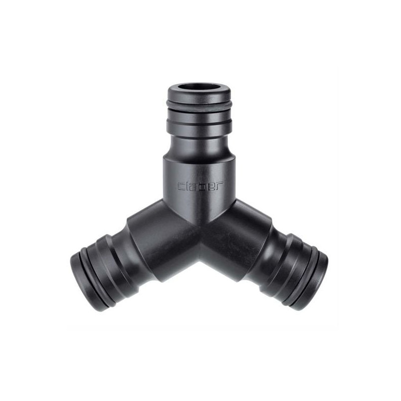 Giunzione innesti claber il campo 3 innesti maschio nero [9645]