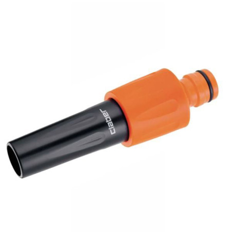 Lancia a spruzzo claber regolabile 25mm nero/arancione [9652]