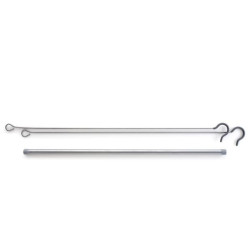 Tubo appendiabiti rayen per armadio 77x85cm [2082.01]