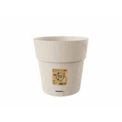 Balconetta stefanplast vaso ethica tondo ris.acqua gesso 20 h 19