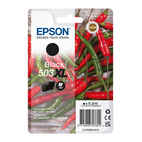 Cartuccia epson 503xl 9.2ml nero