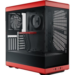 Case hyte y40 midi-tower atx nero/rosso [cs-hyte-y40-br]