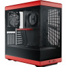 Case hyte y40 midi-tower atx nero/rosso [cs-hyte-y40-br]