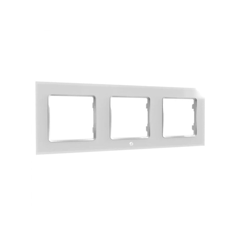 Cornice per interruttore shelly wall frame 3 bianco [209838]