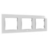 Cornice per interruttore shelly wall frame 3 bianco [209838]