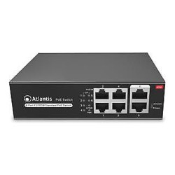 Switch atlantis land netpower f6poe4 6porte non gestito 4 poe 10/100