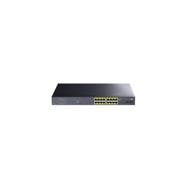 Switch cudy gs1020ps2 16xge poe/2xsfp 200w nero [nucudsw16000003]