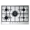 Piano cottura a gas de longhi slf575lx da incasso 75 cm 5 fornelli