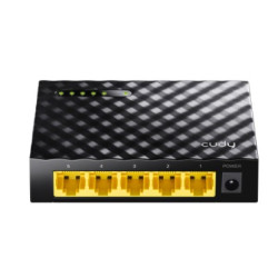 Switch cudy desktop gigabit gs105d 5xge/5xrj45 10/100/1000 mbps nero