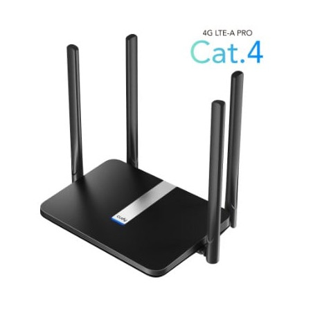 Router cudy lt500 ac1200 4g lte 150/50 mbps sim nero [kmcudrgsm000004]