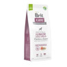 Cibo secco brit care sustainable junior large pollo e insetto per