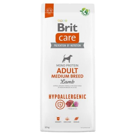 Cibo completo brit care ipoallergenico per cane adulto taglia media