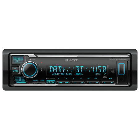Autoradio kenwood kmm-bt508dab dab/bluetooth/usb/ipod/aux-in