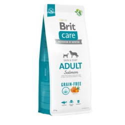 Cibo completo brit care grain-free adult salmone per cane 12kg