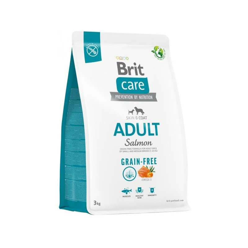 Mangime brit care salmon senza cereali per cani 3kg [100-172197]