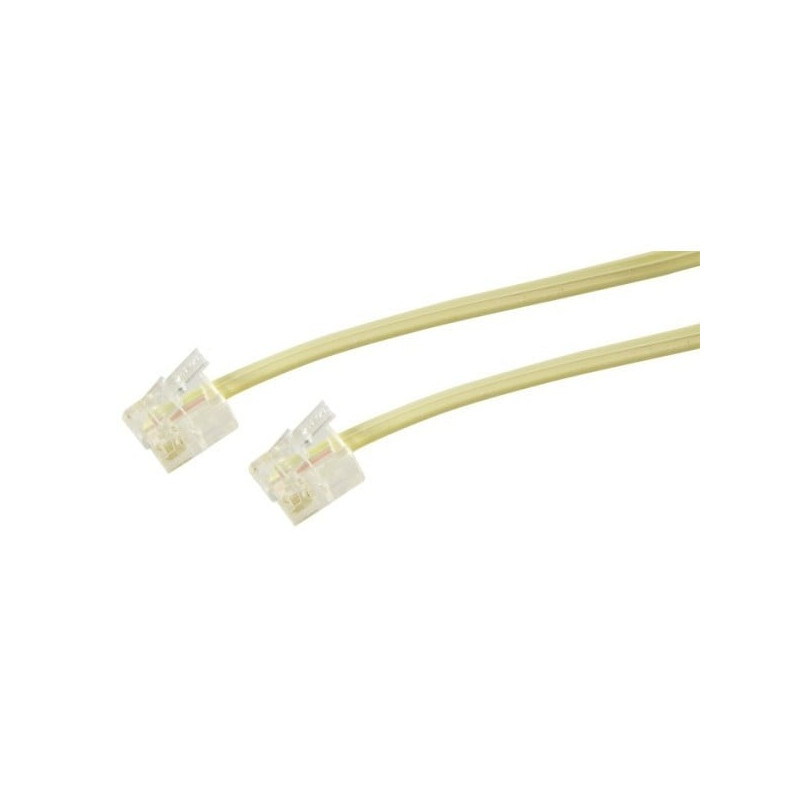 Cavo telefonico nuova videosuono 20/20 2m beige