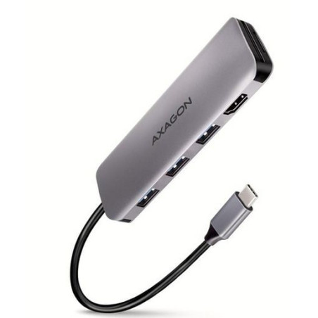 Hub usb axagon 3 porte tipoa/c 3.2 gen 1 [hmc-hcr3a]