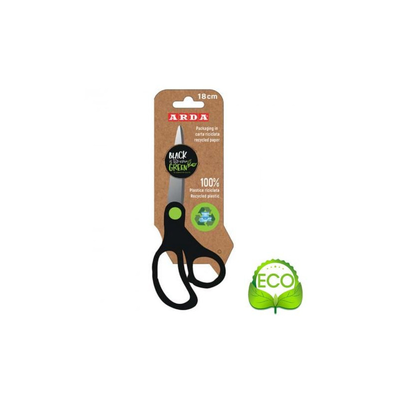 Forbici arda re-generation 15cm/nero [fb15re]
