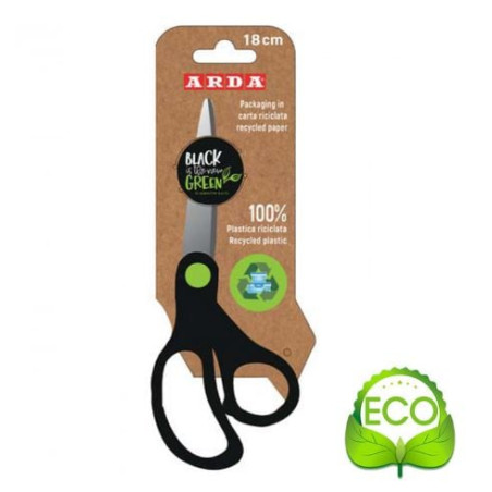 Forbici arda re-generation 15cm/nero [fb15re]