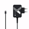 Caricabatterie usb techly usb-c pd3.0 45w 51mm nero