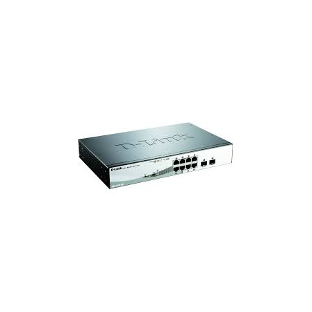Switch d-link dgs-1210-08p/e 8-porte l2 poe smart