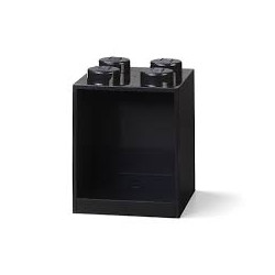 Contenitore a mattoncino lego 159x159x211mm nero [41141733]